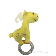 Zabawka dla niemowląt z żółtymi rogami